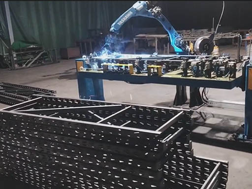 货架焊接机器人碳钢件焊接