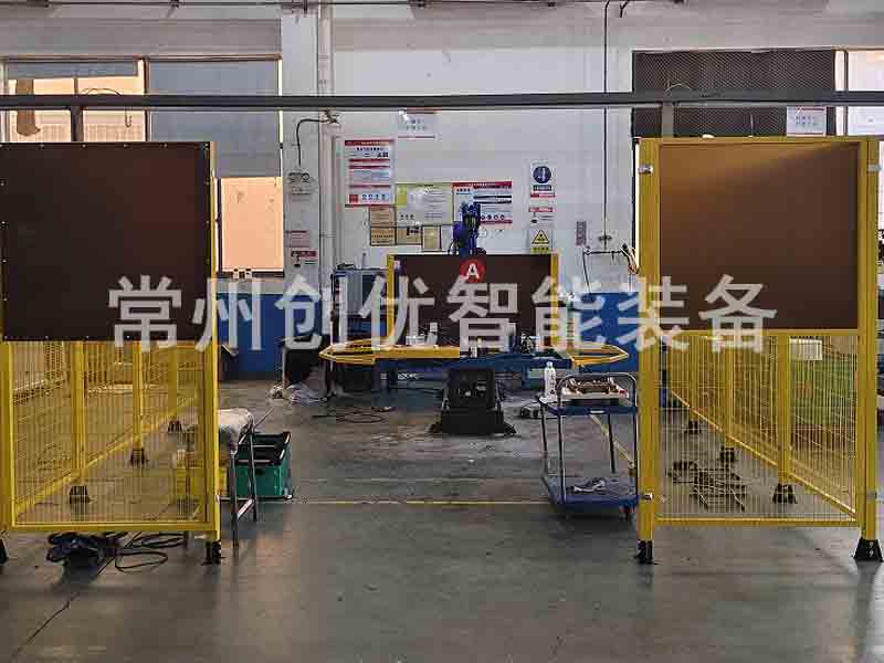 双工位平台式焊接机器人工作站